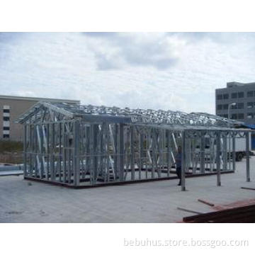 Wind Resistance Prefabricated Foldable Mobile House / Steel